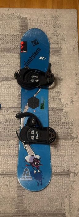 Deska snowboardowa Nidecker Swisengineering 139 cm + wiązania Burton