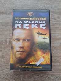 Na Własną Rękę- Arnold Schwarzenegger- Film Kaseta VHS Polski Lektor