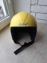 KASK NARCIARSKI SH+ żółty, dziecięcy, rozm. 56cm( S).