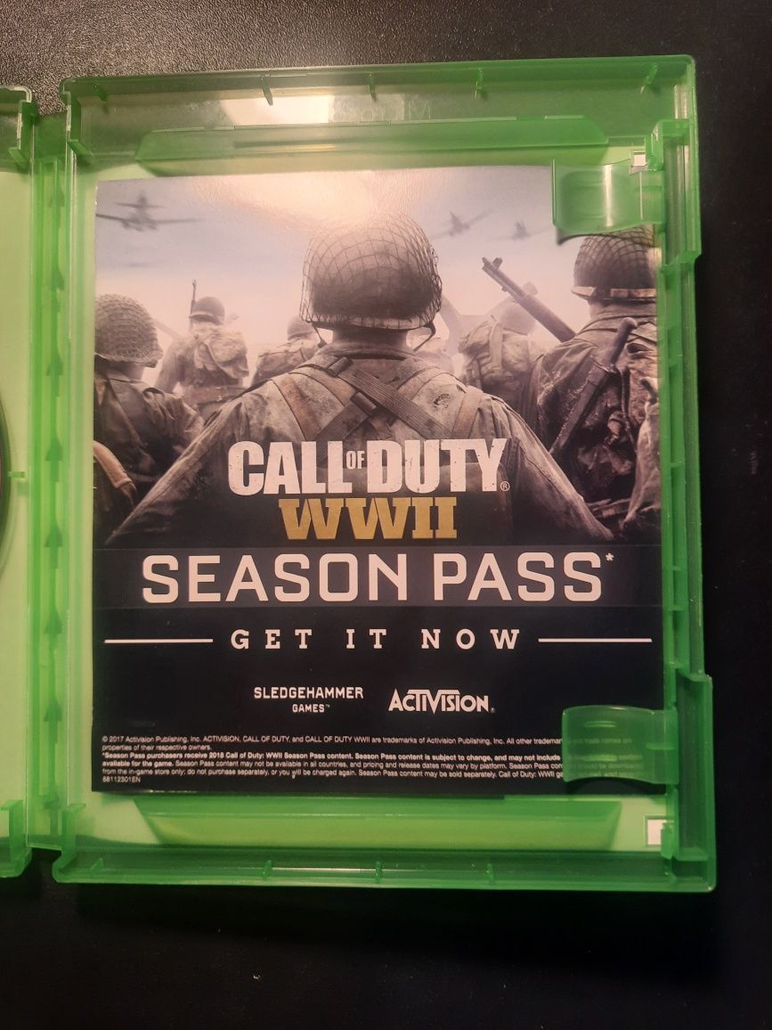 XBOX ONE gra Call Of Duty WWII activision gra na płycie