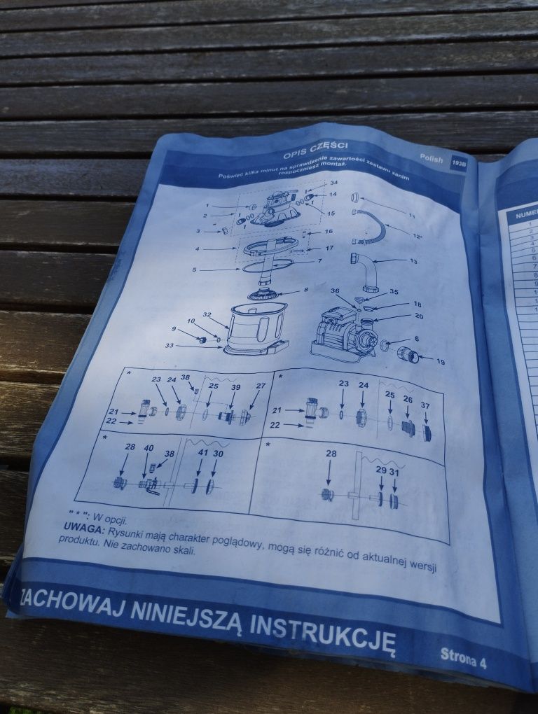 Pompa piaskowa intex