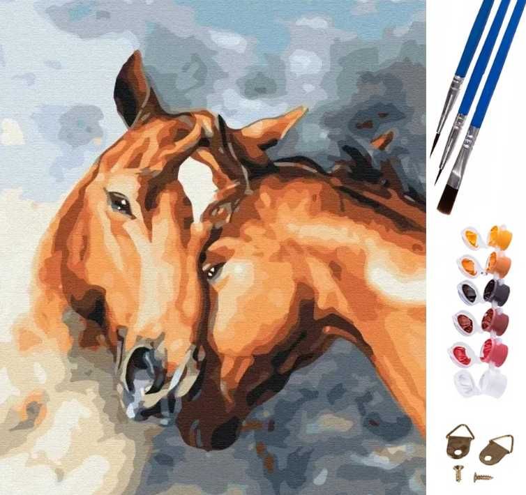 Malowanie po numerach obraz do malowania dla dzieci zestaw 47x58