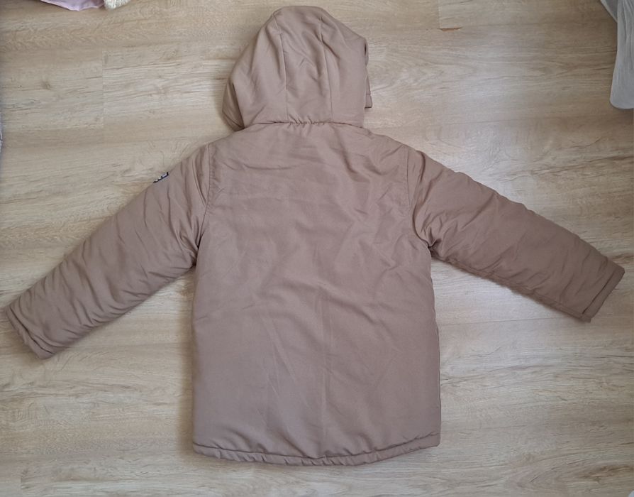 Kurtka zimowa chłopięca ocieplana 140