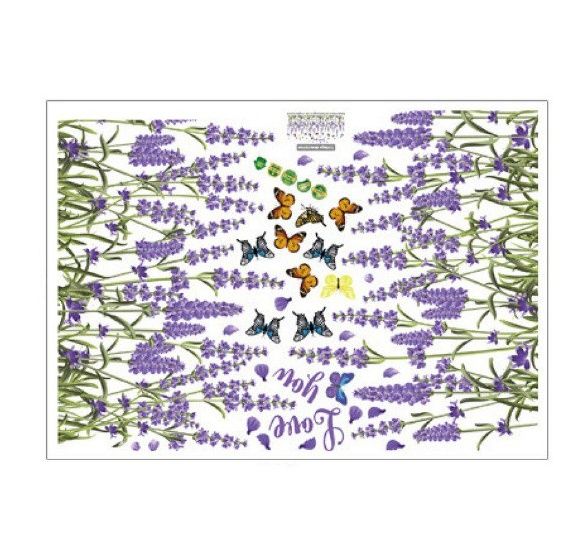 Інтер'єрні наклейки Лаванда 
Наклейк