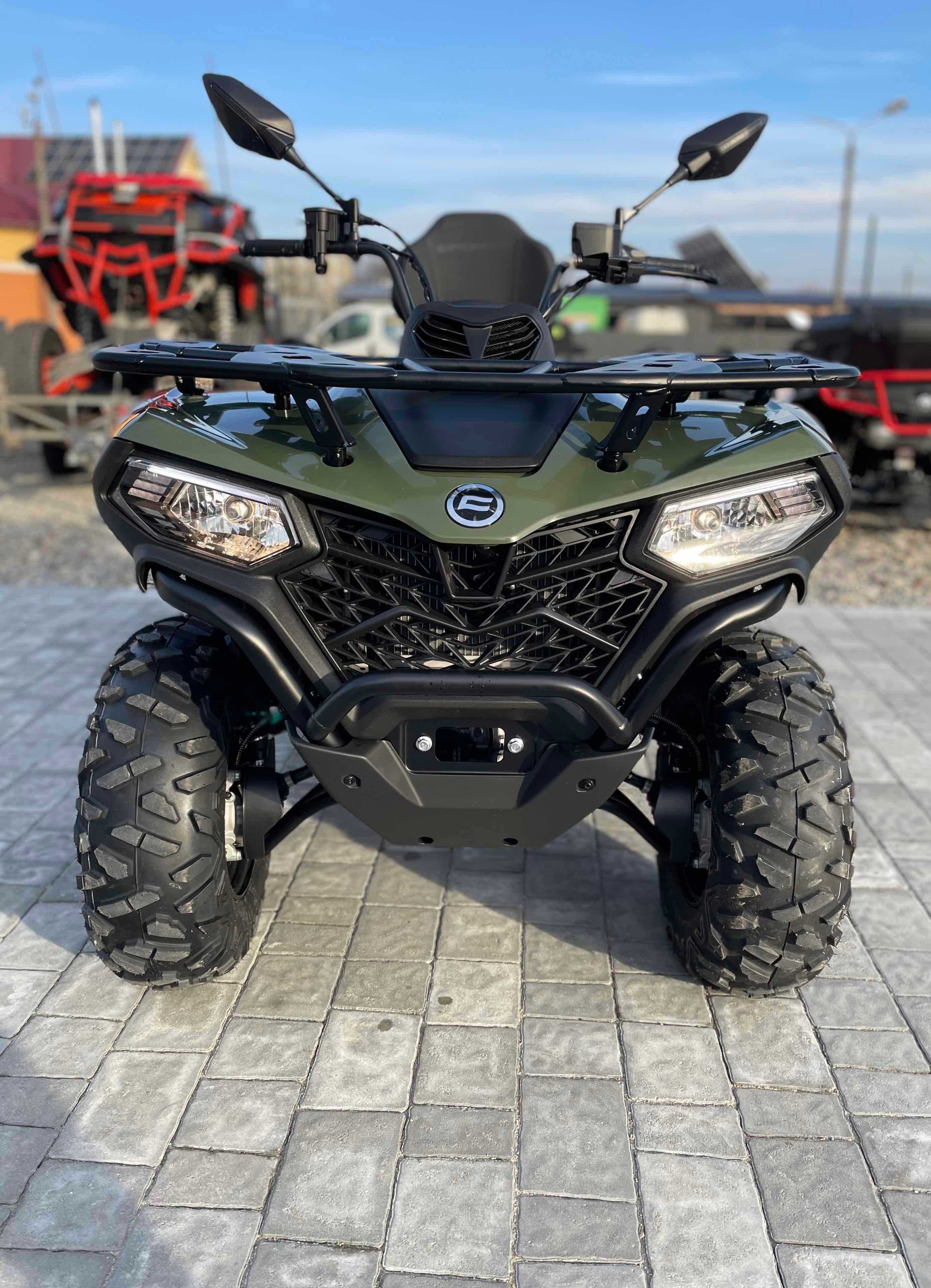 Квадроцикл CFMOTO CFORCE 450L Base Hunter Green 2025