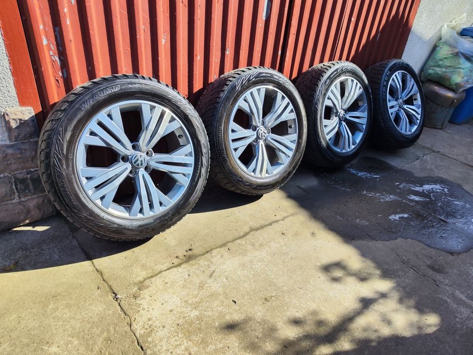 Продам диски R18 5×112 Alufelgi Passat Tiguan Golf Nexen 235.55.R18