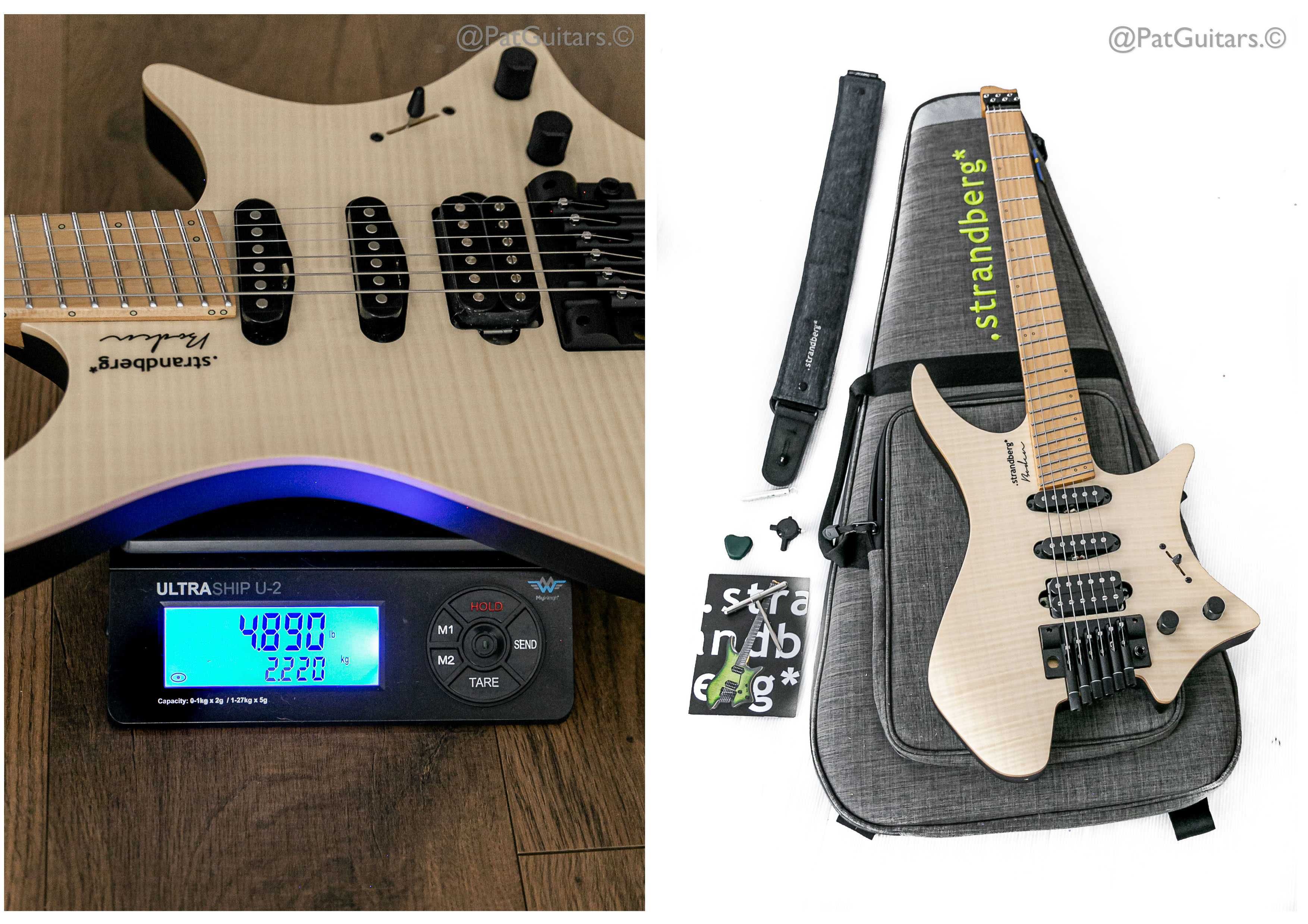 2022 Strandberg Boden Standard NX 6 Tremolo in Natural