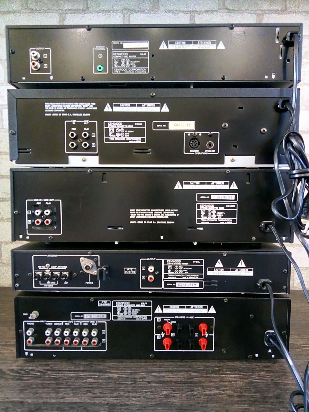 Kenwwod  KA-74, KT-54L, KX-65CW, КХ-74 R,  DP-47