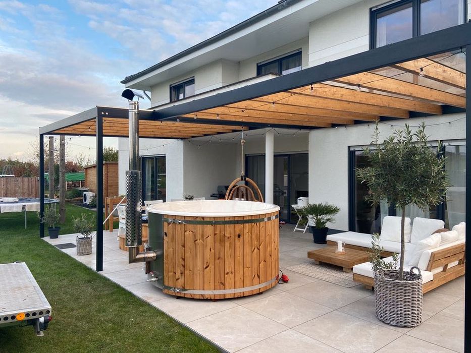 Balia ogrodowa,PROMOCJA,Jacuzzi,Bania,Gorąca Beczka,Producent