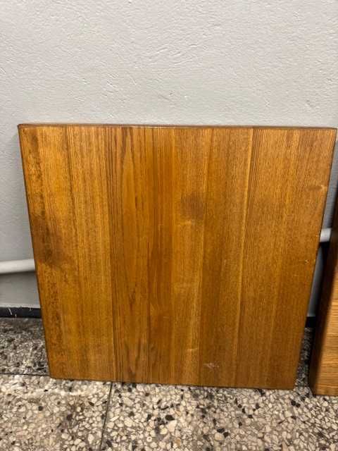 dwa blaty drewniane blat drewniany 65 cm x 65 cm