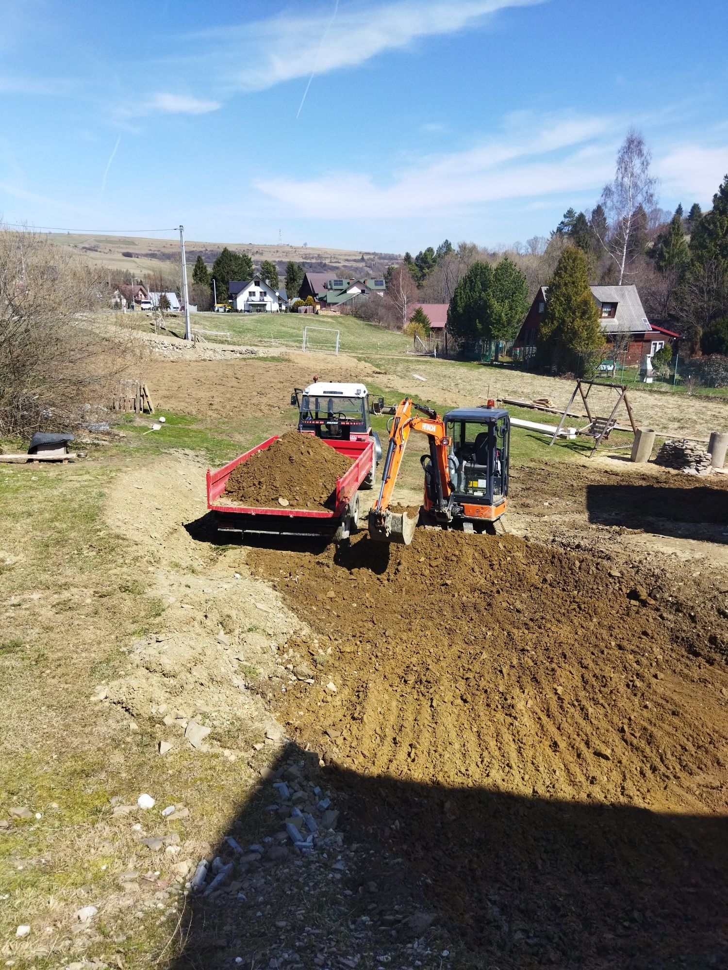 3.5 t koparka roboty ziemne