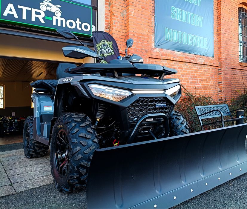 Wielki Nowy QUAD LINHAI LANDFORCE 650L EPS 4x4 Gratis PŁUG RatyLeasing