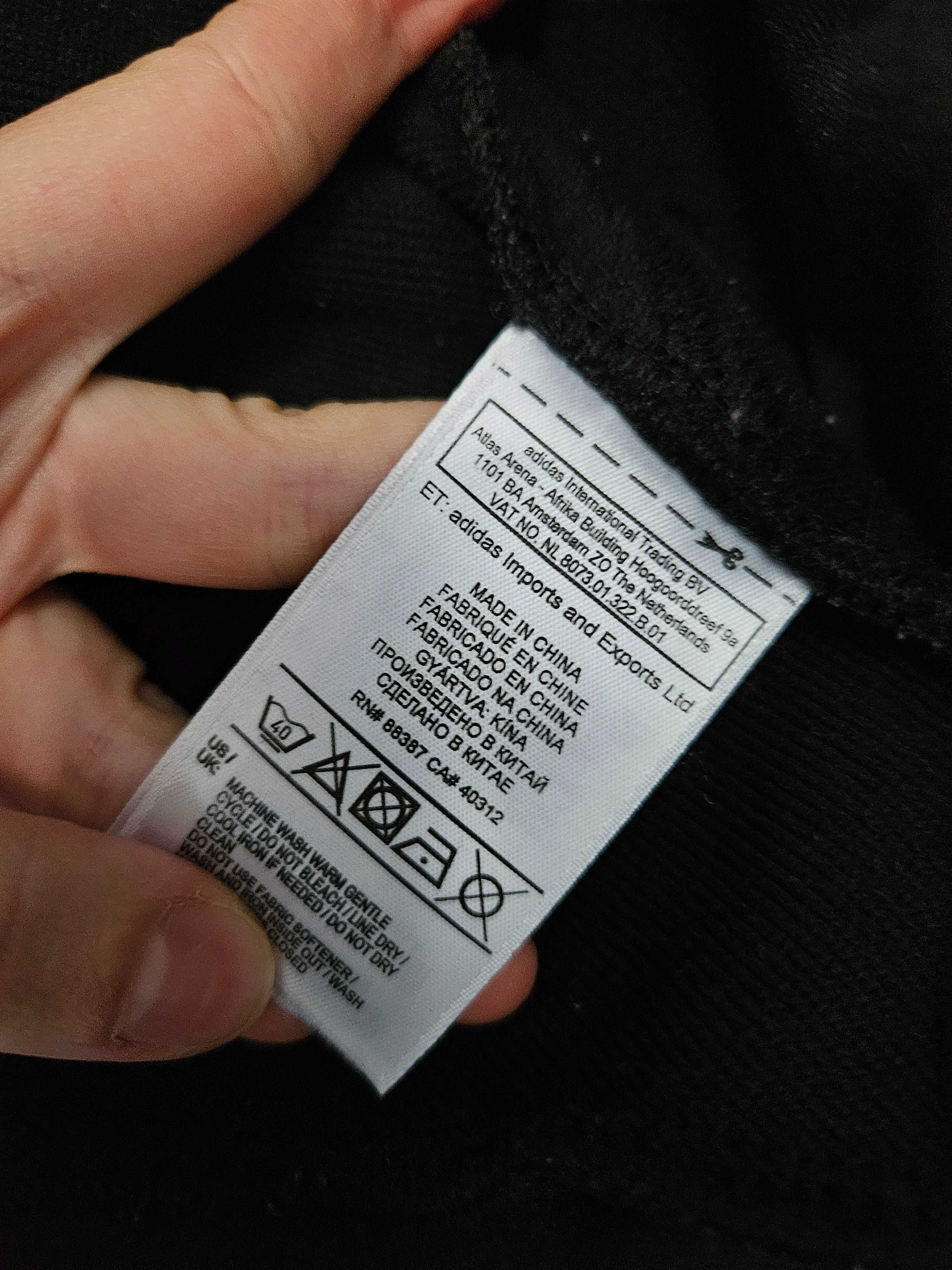 Bluza czarna, Adidas rozmiar M