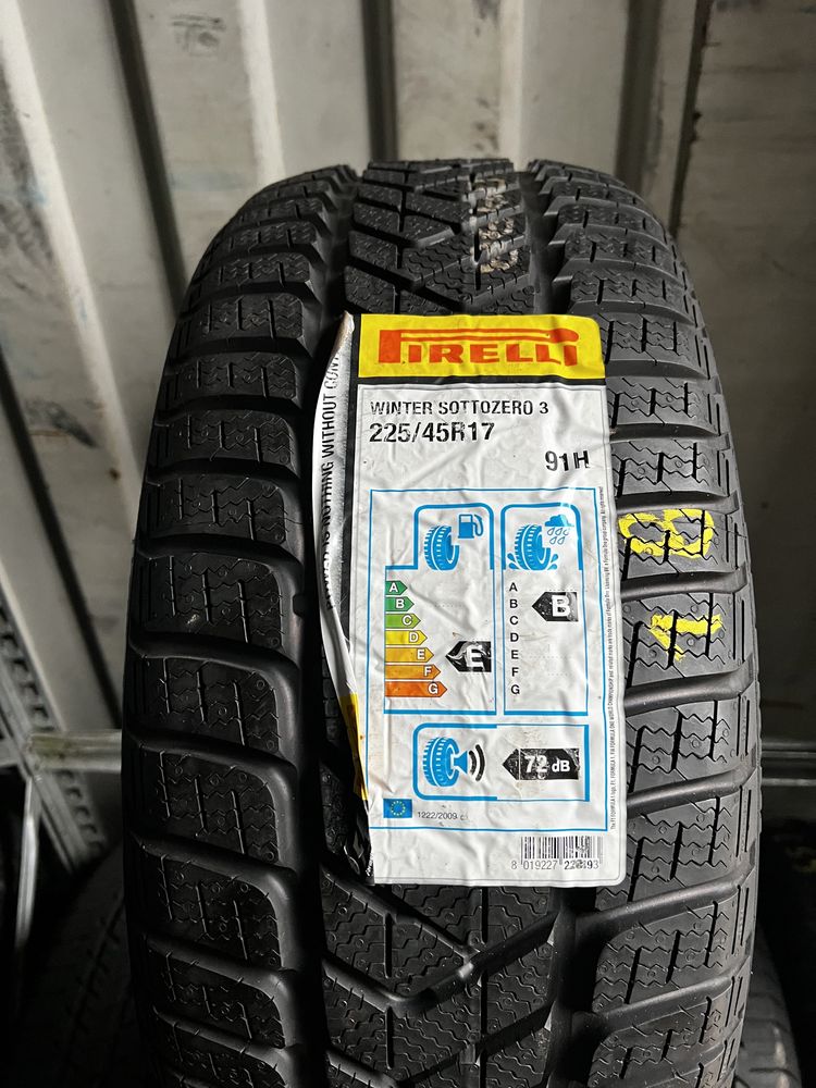 1x opona pirelli sottozero 3 winter 225/45/17 Nowa