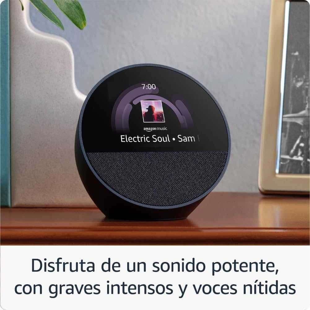 Amazon Alexa Echo Spot 2024 Relógio Despertador inteligente NOVO SELAD