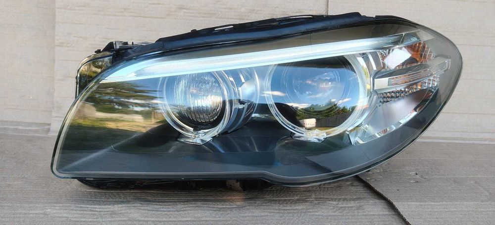 Lampa Przod Bi Xenon Skrętny Led Bmw 5 F10 F11 Lci Lift 13-17r LHD