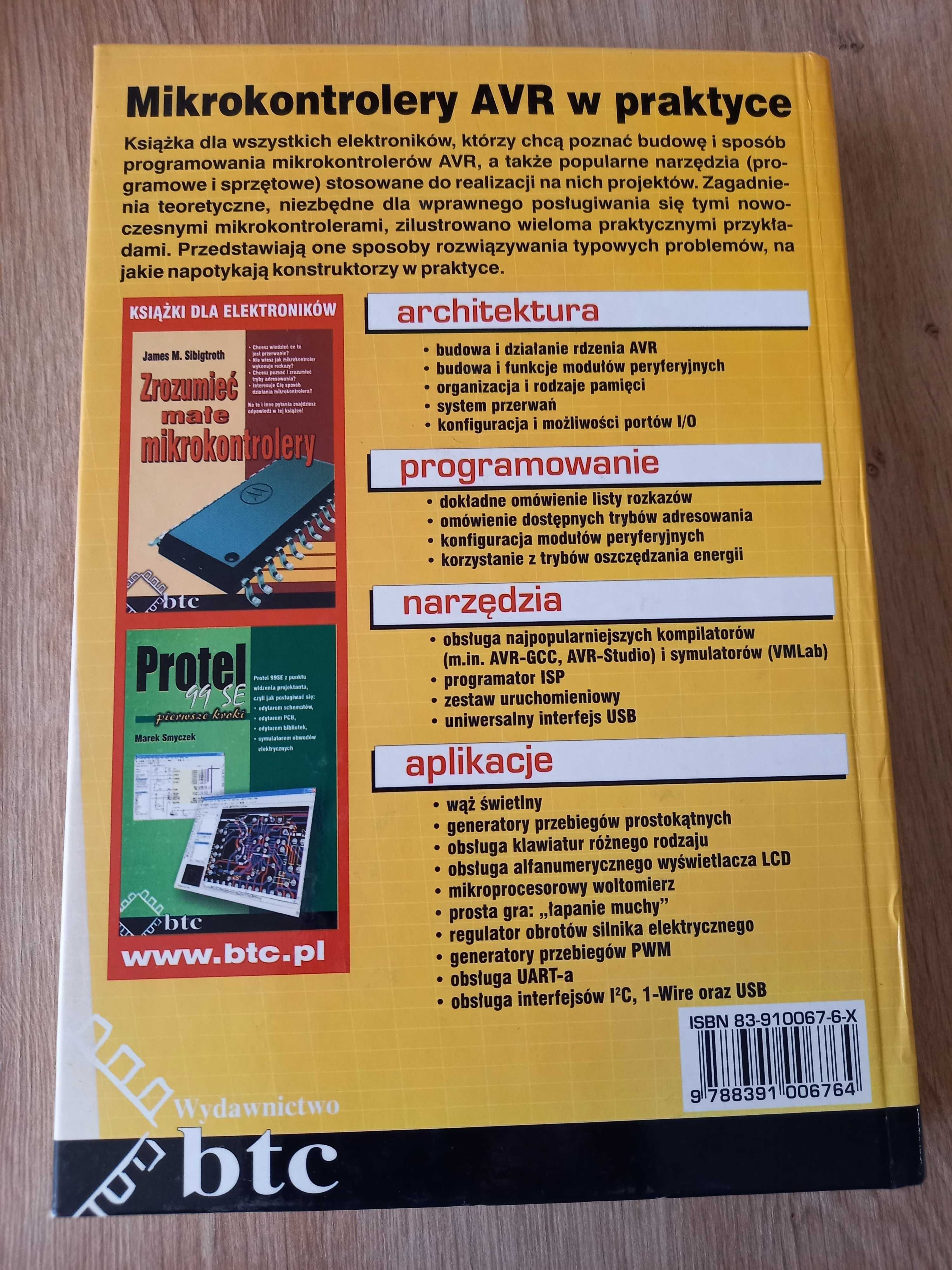 Mikrokontrolery. AVR w praktyce. Jarosław Doliński