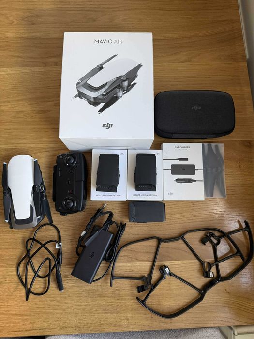 DJI MAVIC AIR + 3 baterie + akcesoria – bardzo dobry stan