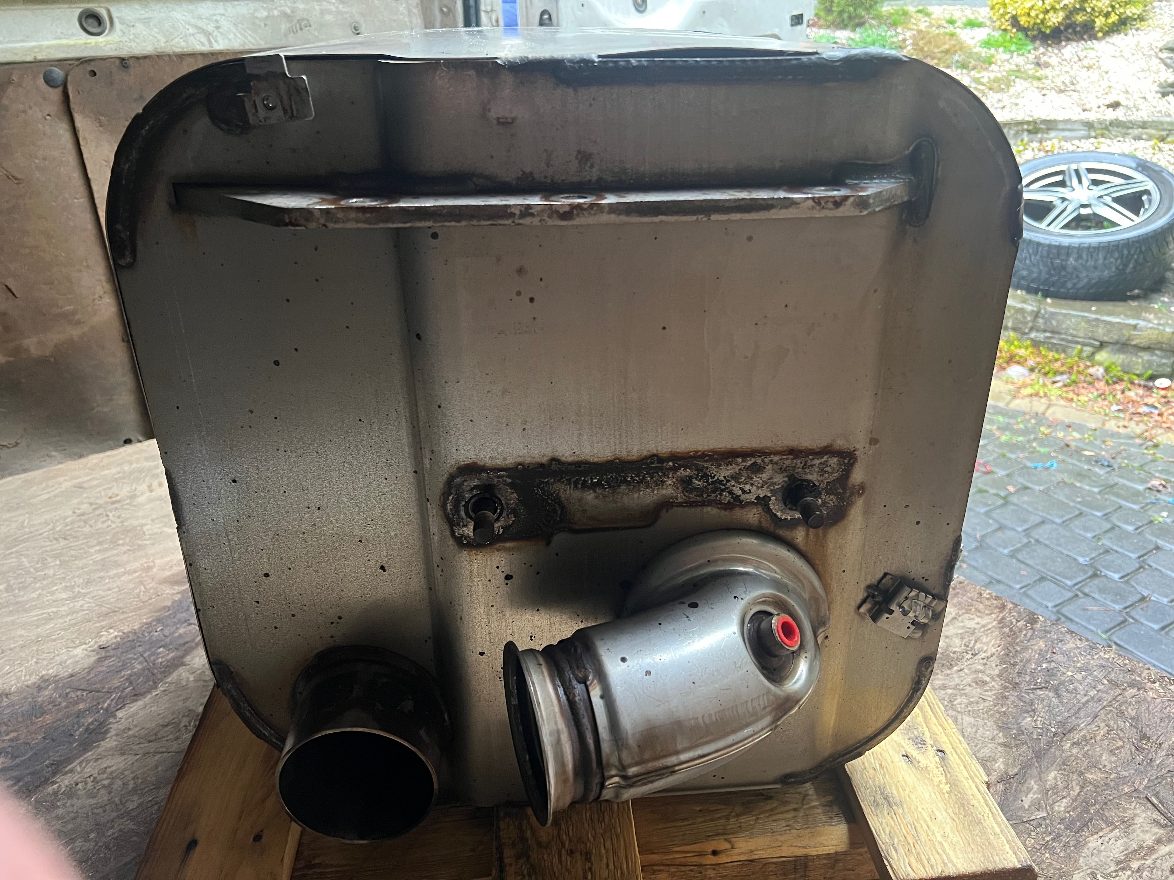 Tłumik DPF katalizator Man TGL TGM euro 6 po regeneracji-DPF-Truck.com