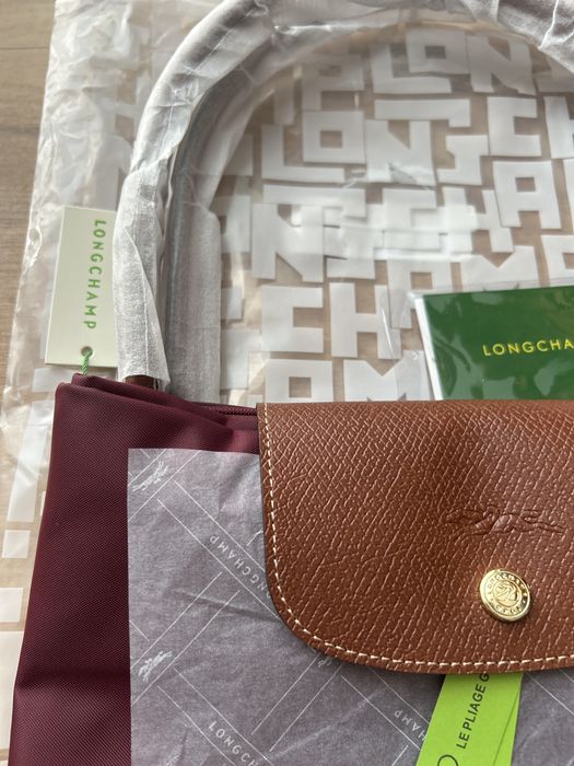 Mala Longchamp bordô