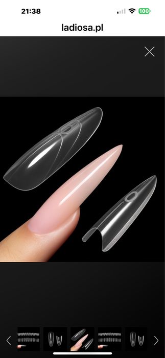 Dual Formy Sandwich Zestaw 240 sztuk Migdał