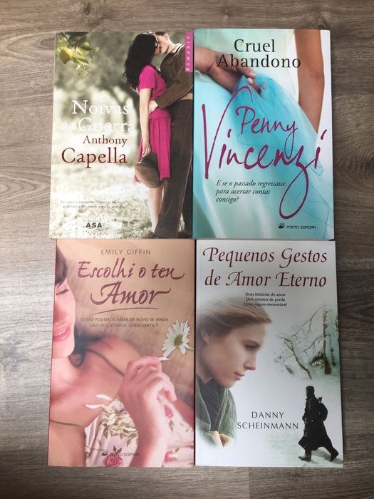 Livros Romance (Penny Vincenzi, Emily Giffin e mais)