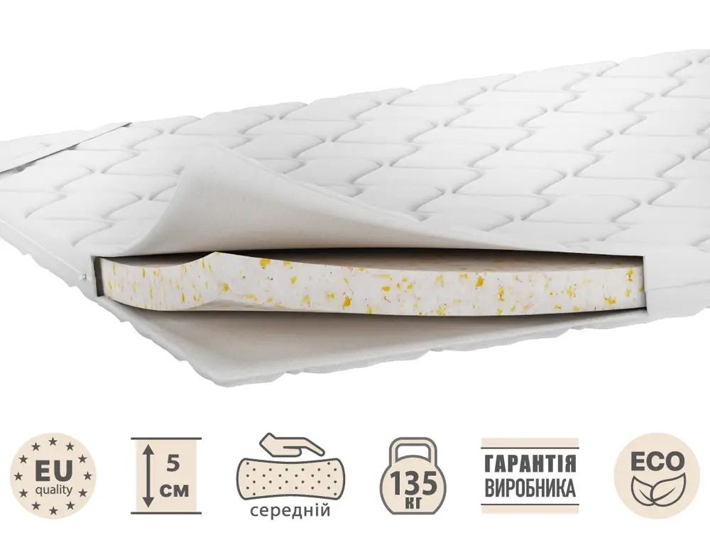 Тонкий матрас-топер