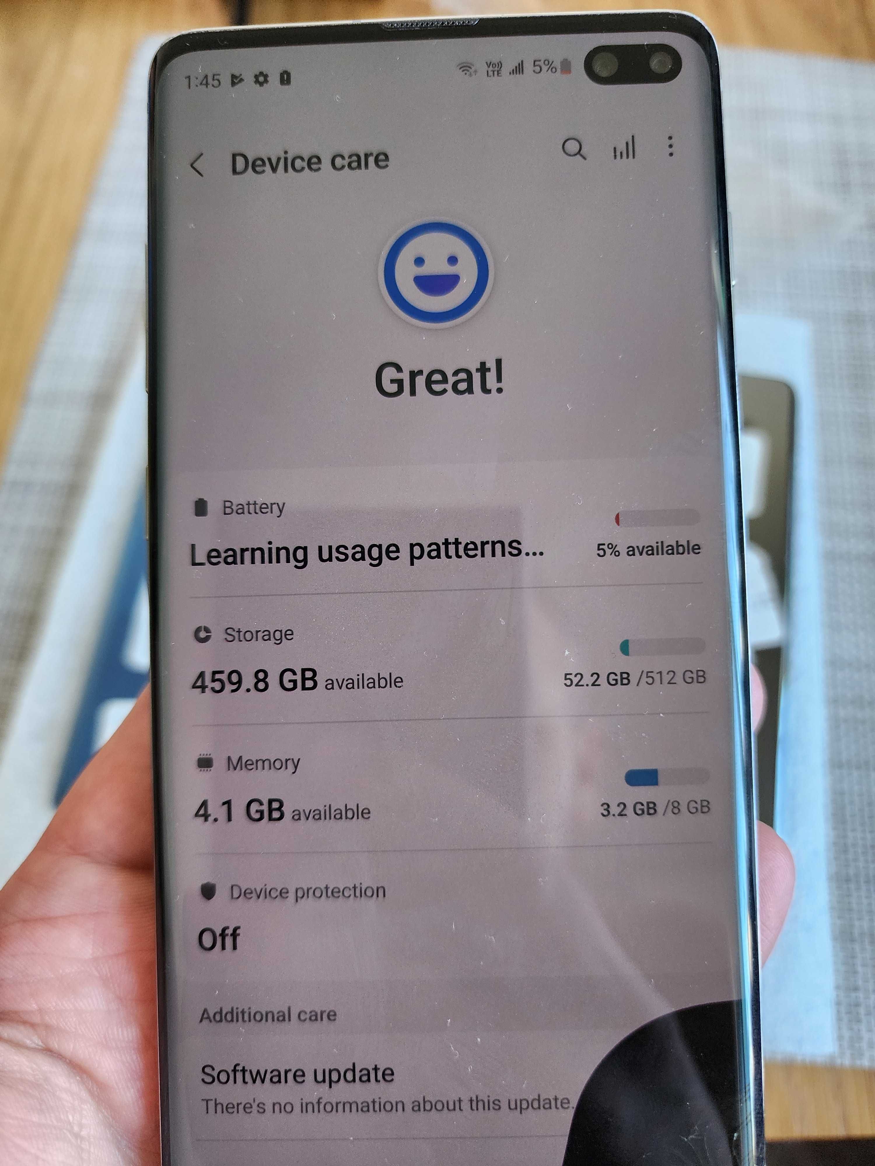 Системна плата Samsung Galaxy s10 Plus G975U1 оригінал G975F 512GB