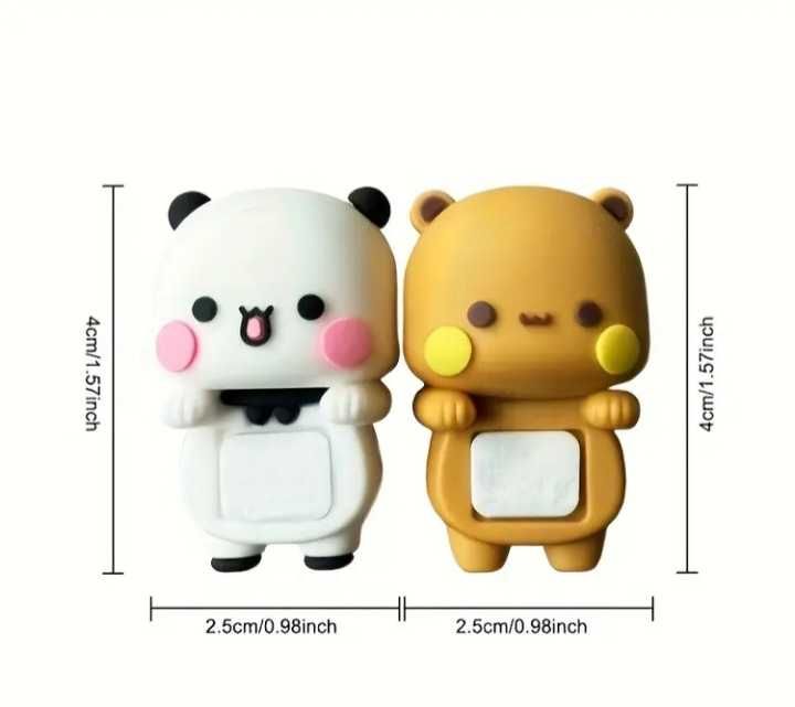 Милая панда и медведь