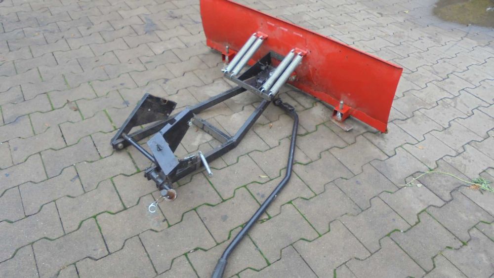 Pług do sniegu do traktorka,kosiarki quada komplet 110cm