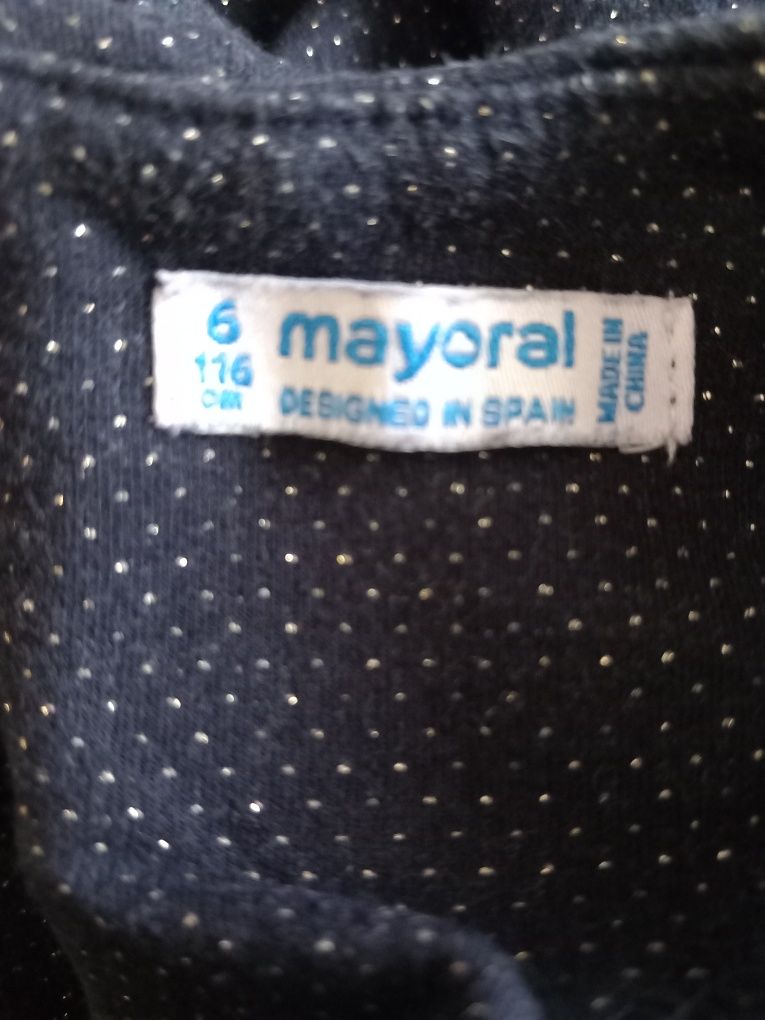 Vestido azul Mayoral