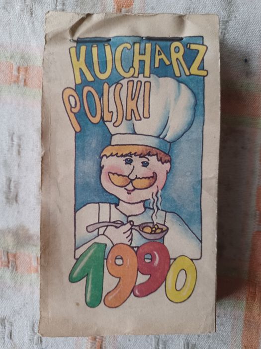 Kalendarz zdzierak Kucharz Polski 1990