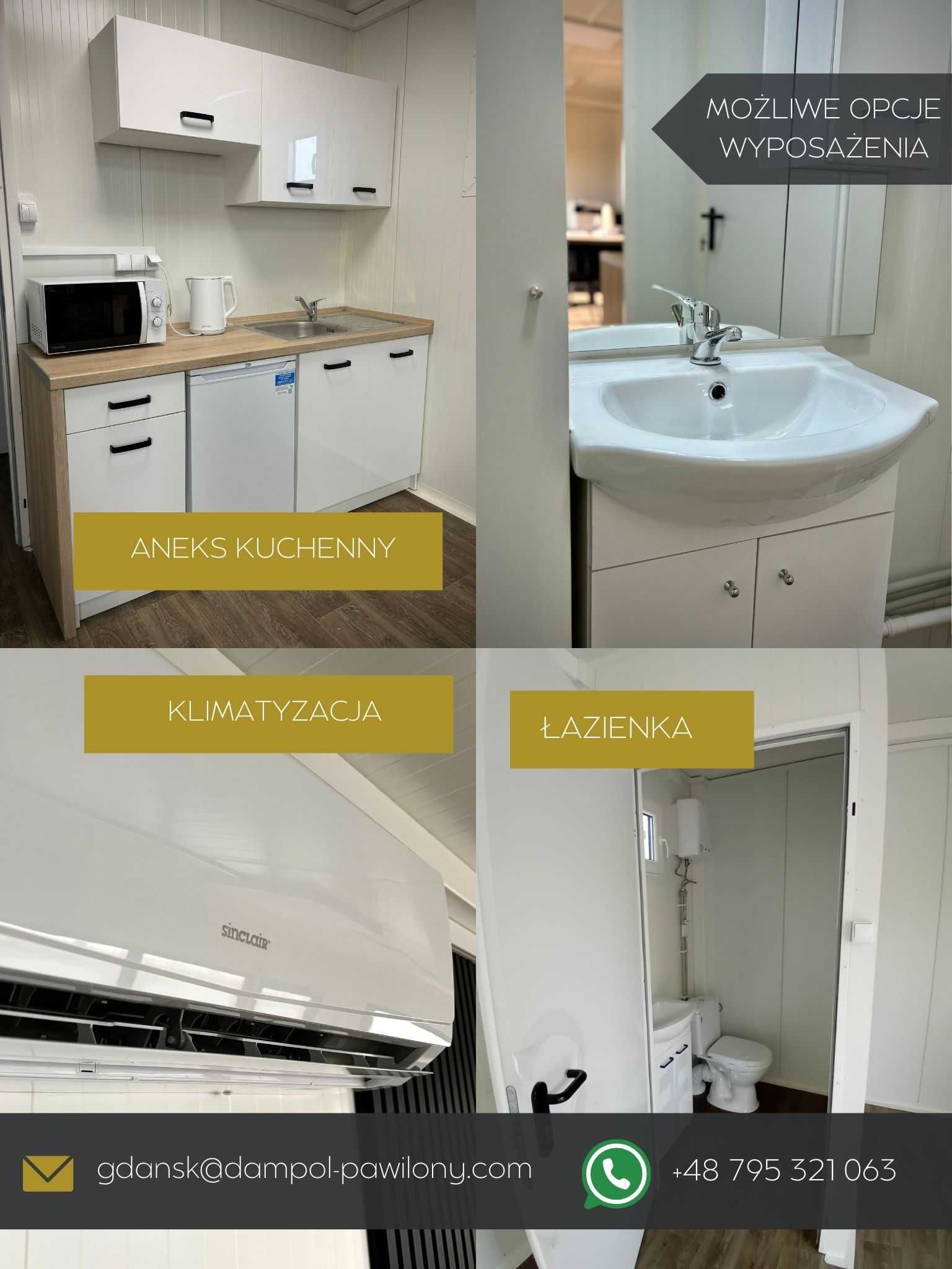 pawilon biurowy 9x3/ domek letniskowy, całoroczny 27m2/ handlowy