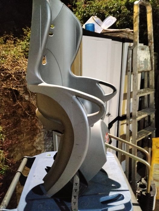 Transporte criança bicicleta