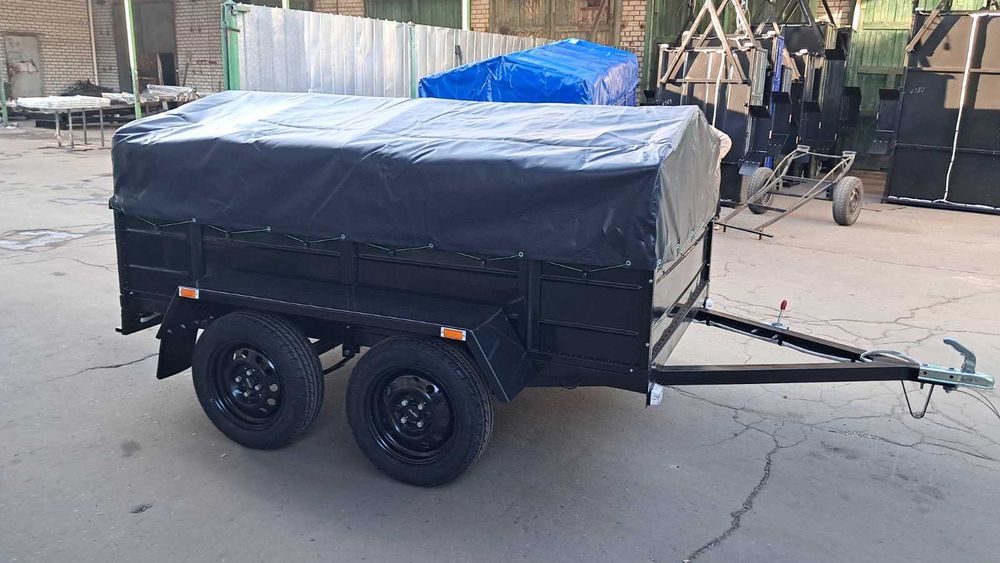 Прицеп двухосный 2500на1400 с усиленным бортом 450 Хит продаж