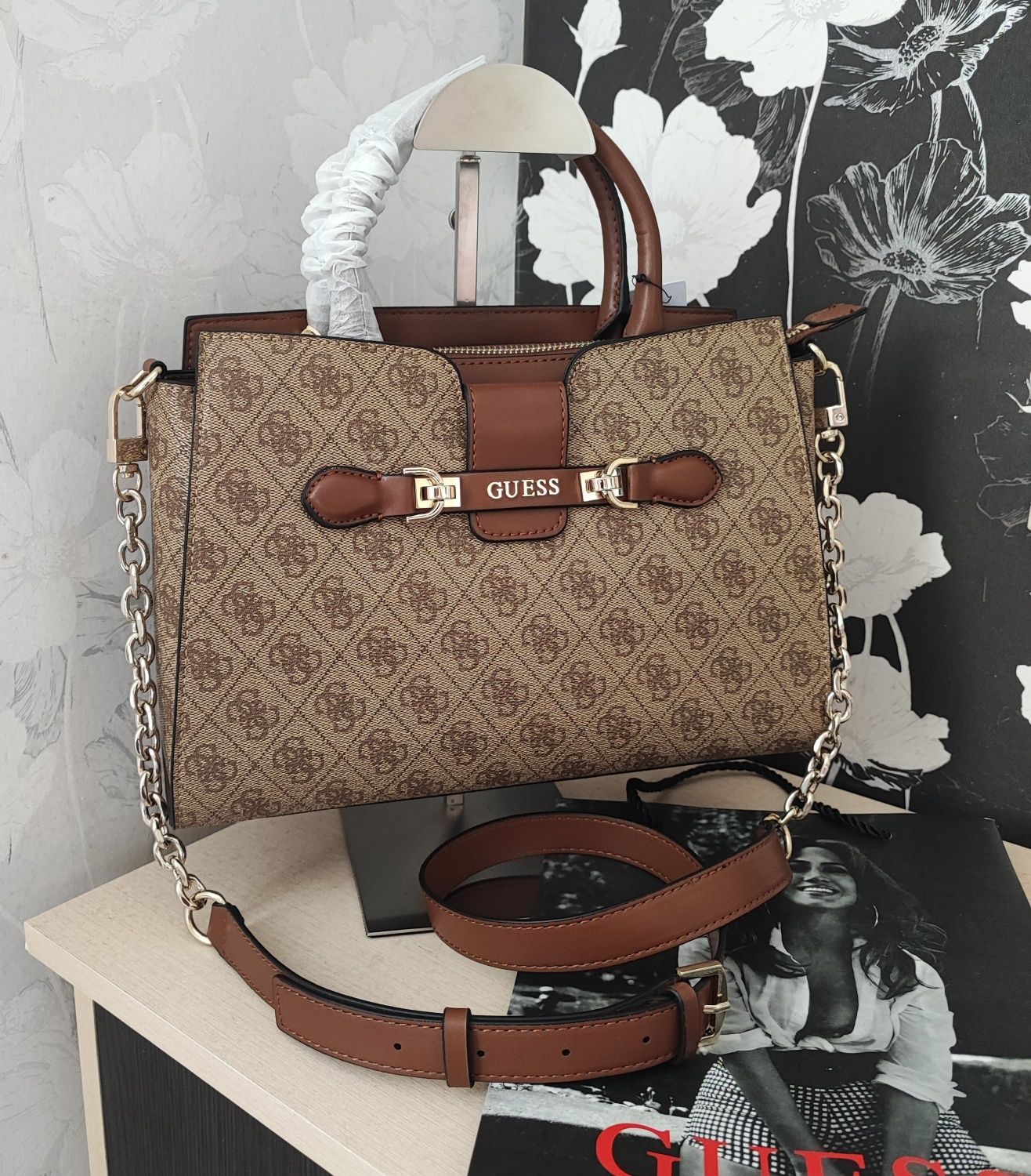 Сумка шоппер гесс guess оригінал нова колекція
