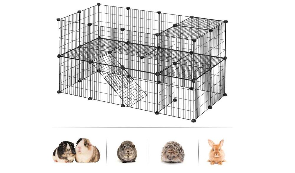 DUŻA Zagroda METALOWA klatka wybieg dla królika psa chomika - WYSYŁKA