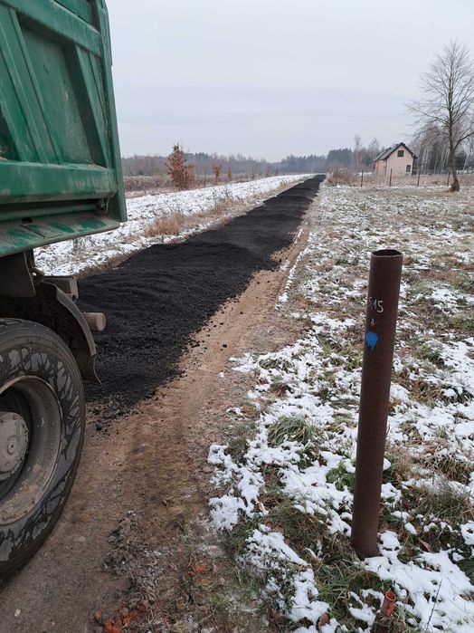 Szlaka, Żużel, Destrukt asfaltowy, kruszywo, ziemia Ogrodowa