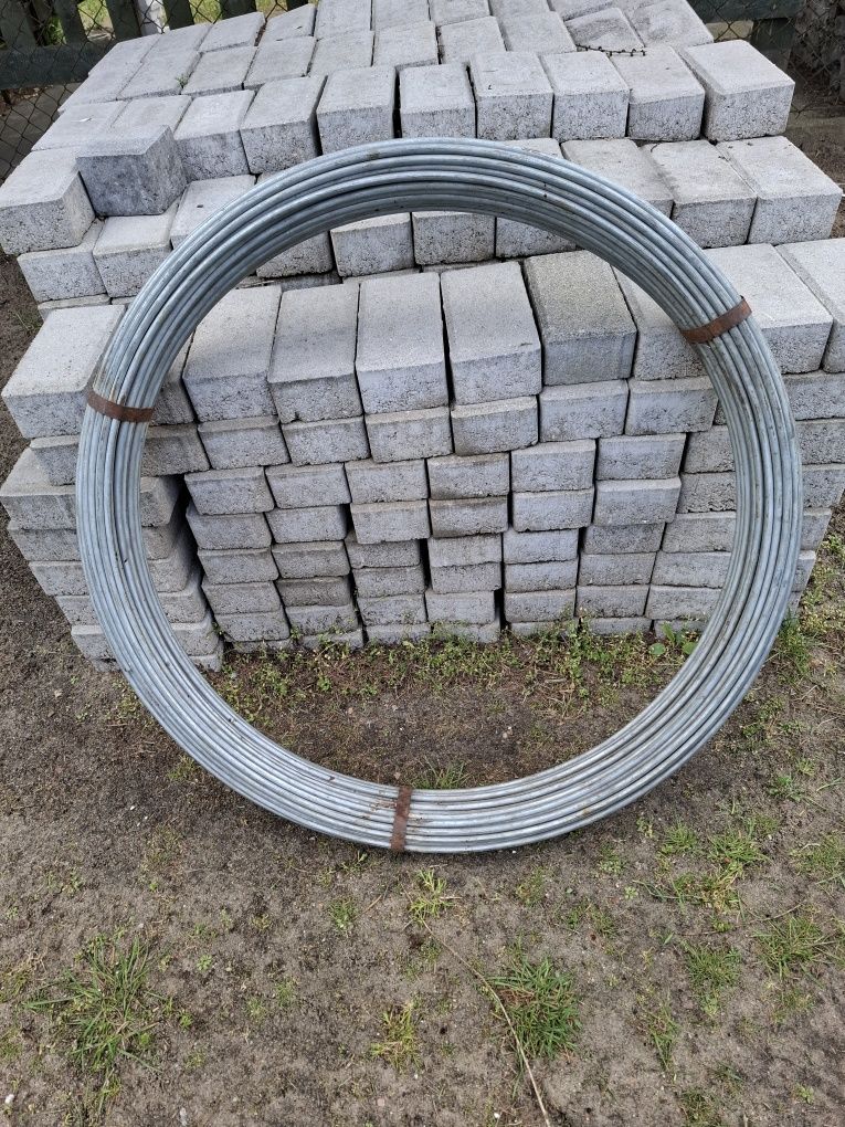 Drut odgromówki ocynk fi 8 mm