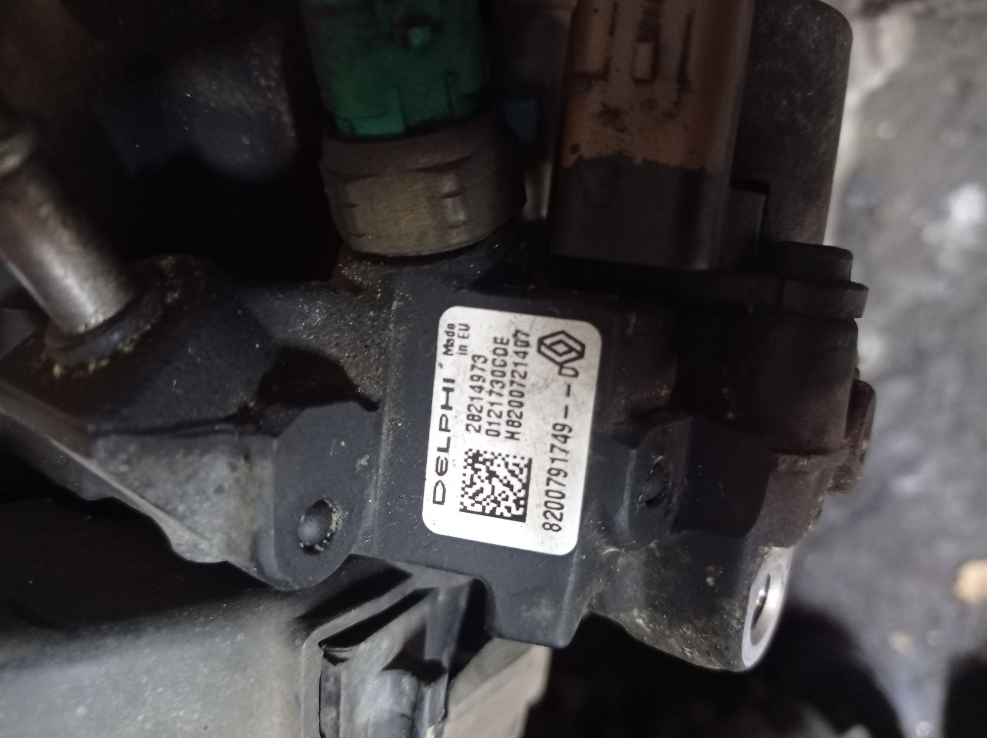 Двигун 1.5 dCi K9K834 Renault Dacia Nissan (ТНВД Delphi/Euro 5)