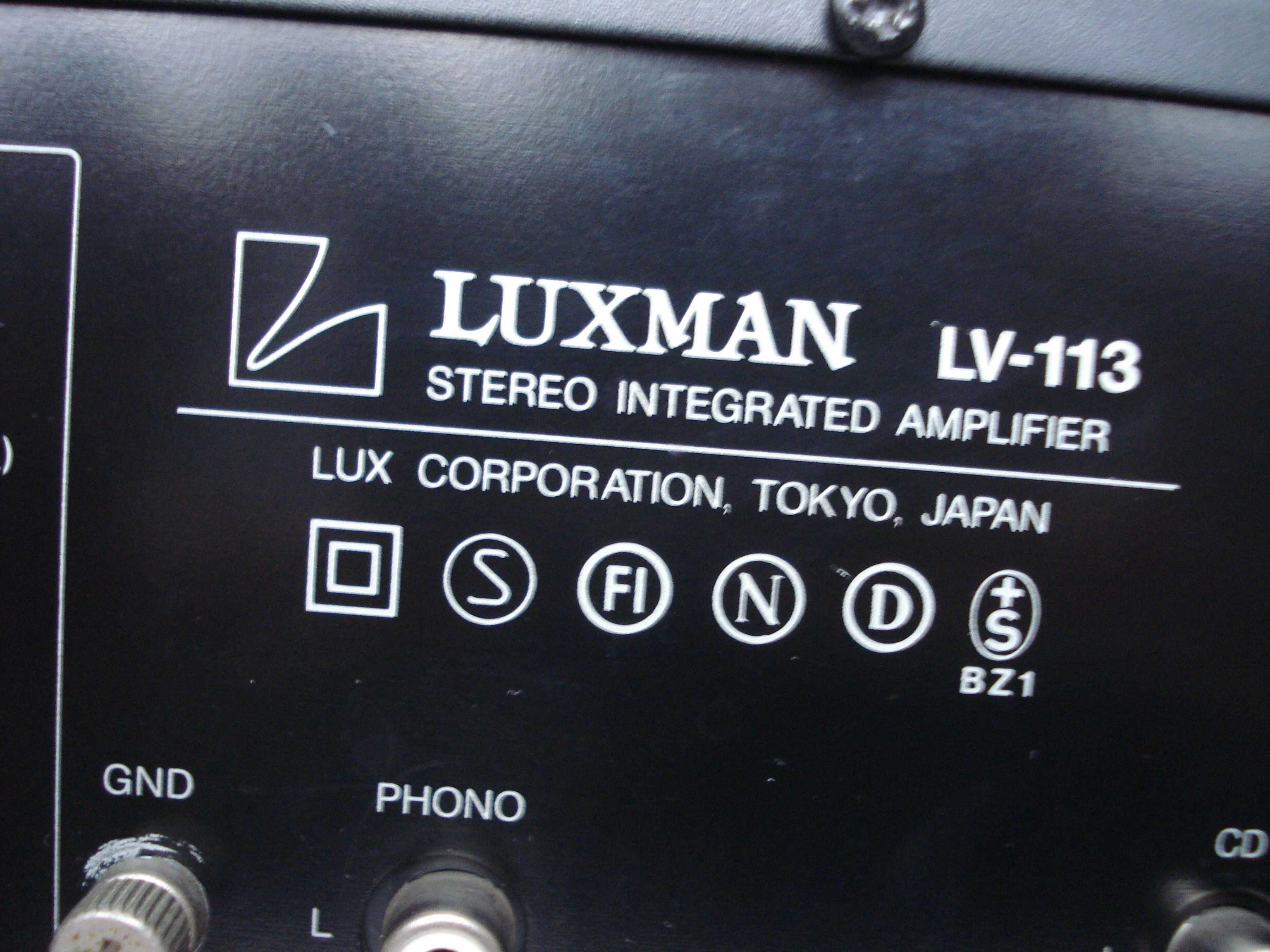 Підсилювач "Luxman" LV-113, тюнер T-2