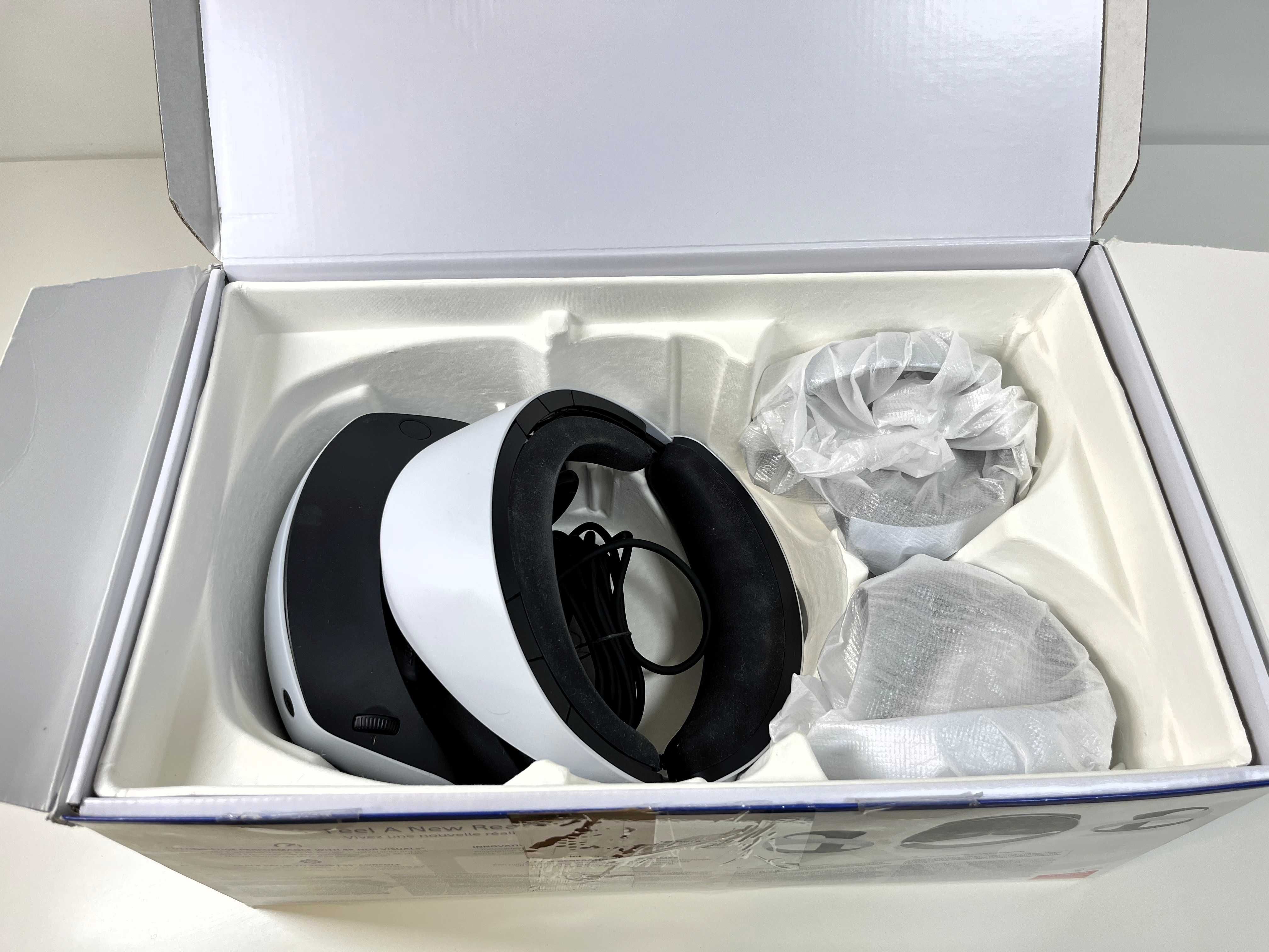 Google VR SONY PlayStation VR2 z dwoma kontrolerami