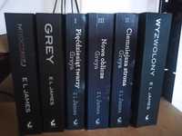 Książki  Grey 6 szt
