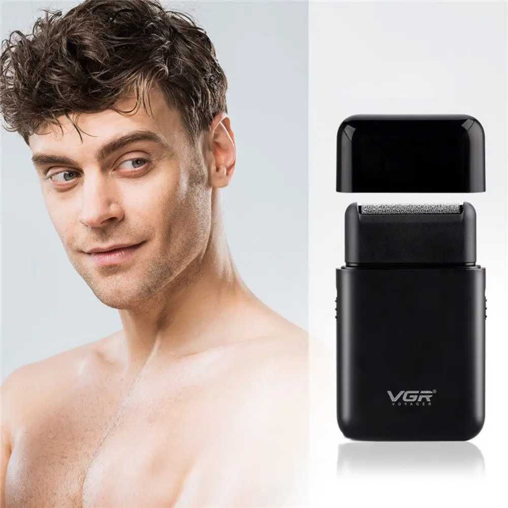 Портативная электробритва VGR V-390, от USB / Бритва мужская