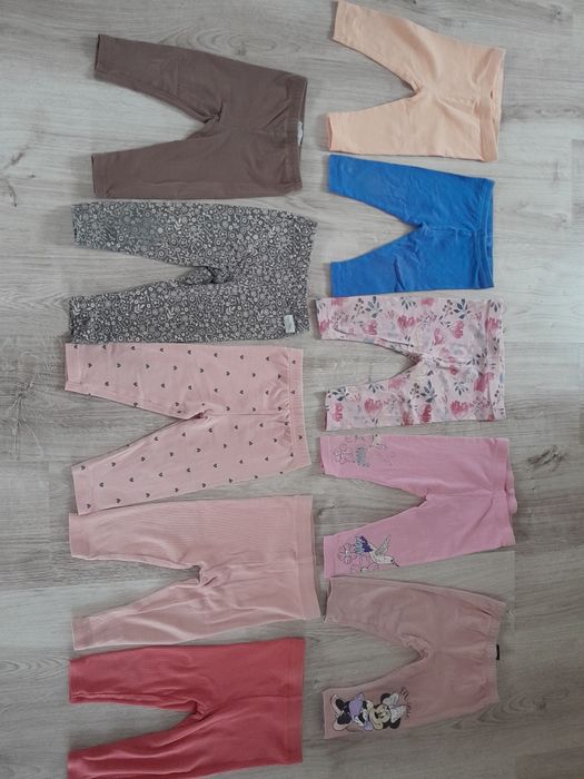 10 par legginsów 74 i 80