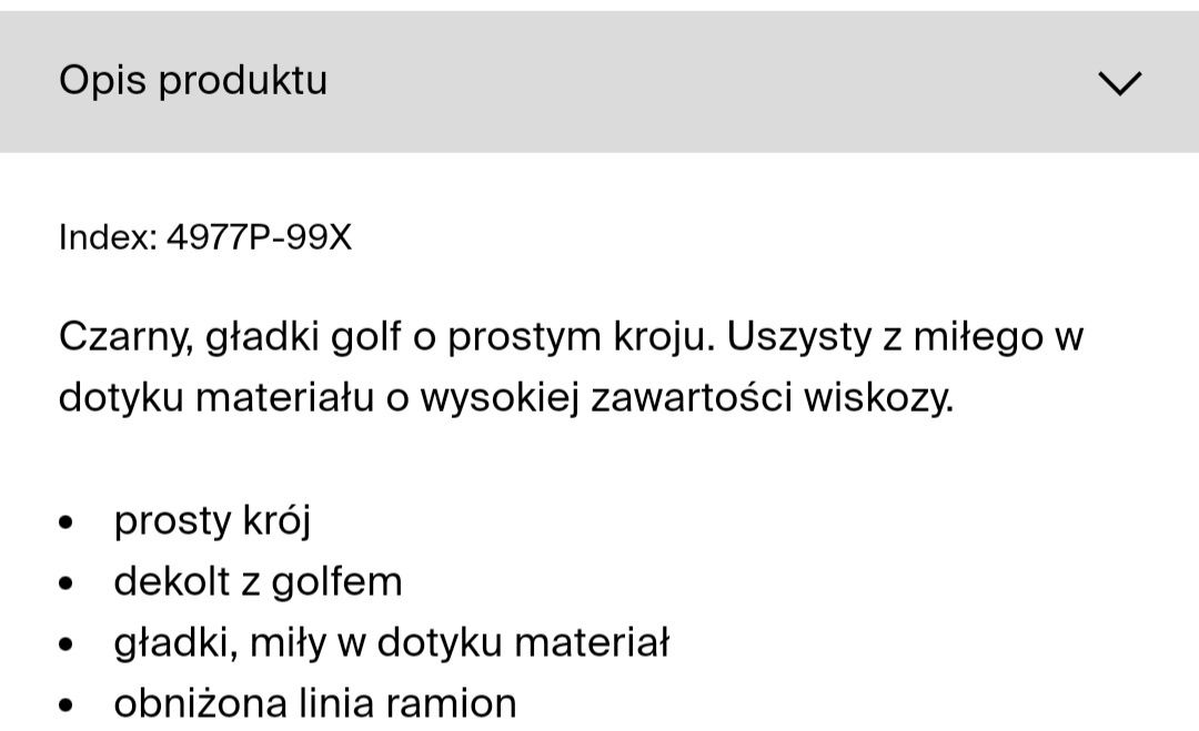 Golf Basic,  gładki z kołnierzem r. L