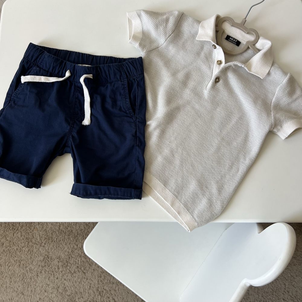 Речі на хлопчика святкові, нарядні костюм класичний Next, сорочка H&M