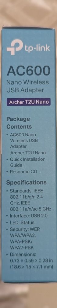 Wi-Fi адаптер TP-LINK Archer T2U Nano