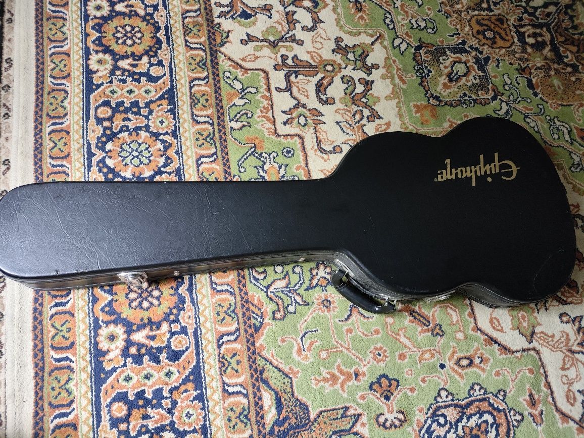 Gitara Slick SL54 T BK oraz gitara Epiphone SG G-400 z twardym casem