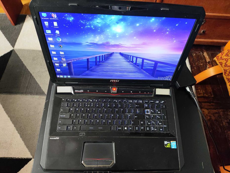 MSI GT70, 17cali, Intel i5, 16gb ram,grafika Geforce, dysk SSD,do gier